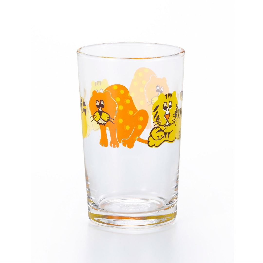 Japan Aderia - Showa Retro Glass Cup (Tiger)