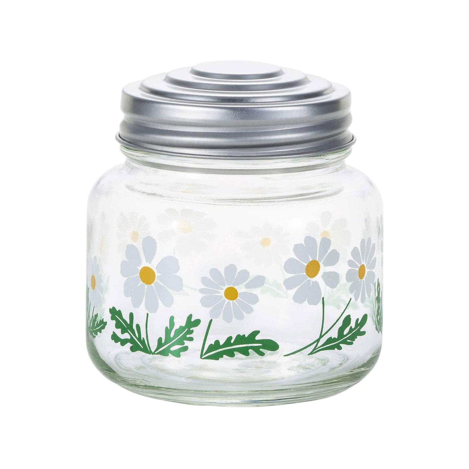 Japan Aderia - Showa Retro Bonbon Container (Daisy)