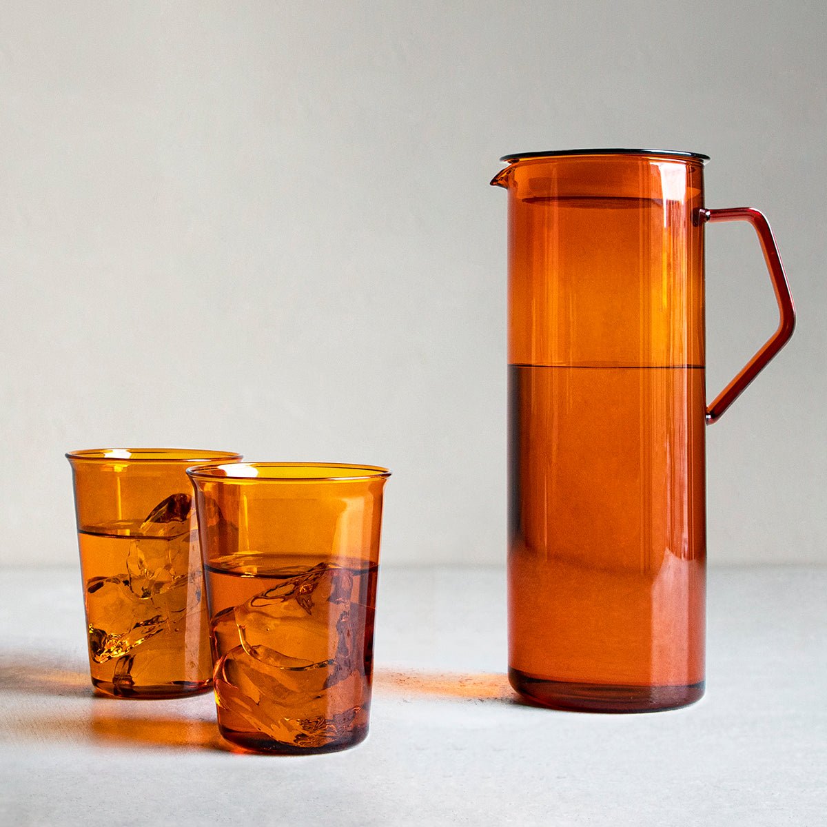 KINTO JAPAN - CAST AMBER GLASS