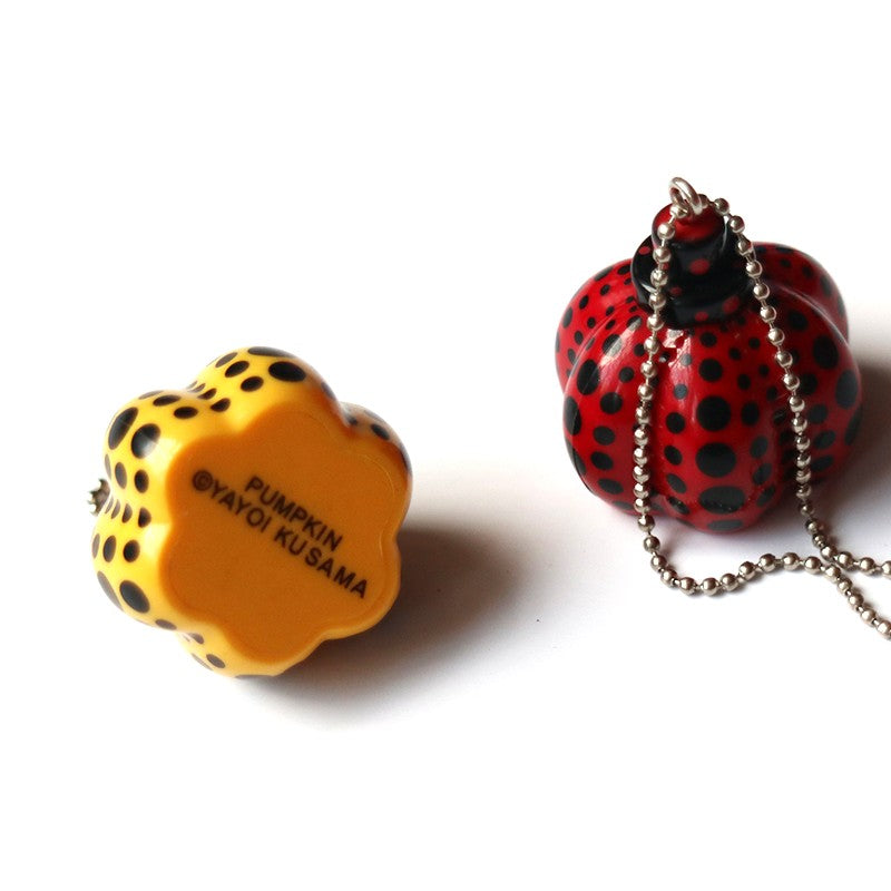 Japan Yayoi Kusama - Pumpkin Mobile Cell Phone Strap Keychain (Red)