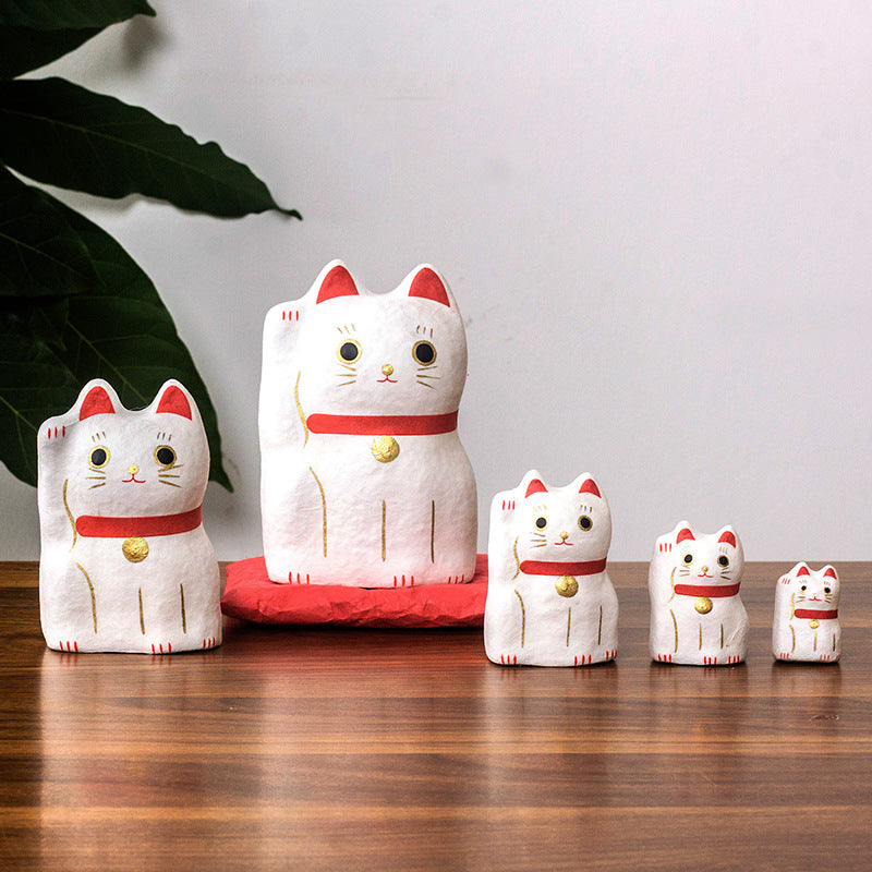 Japan Daimonya - Matryoshka doll (White cat)