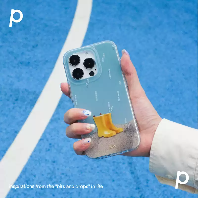 Plic Plic - Rain boots iPhone case