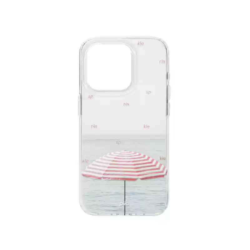 Plic Plic - Seaside parasol iPhone case