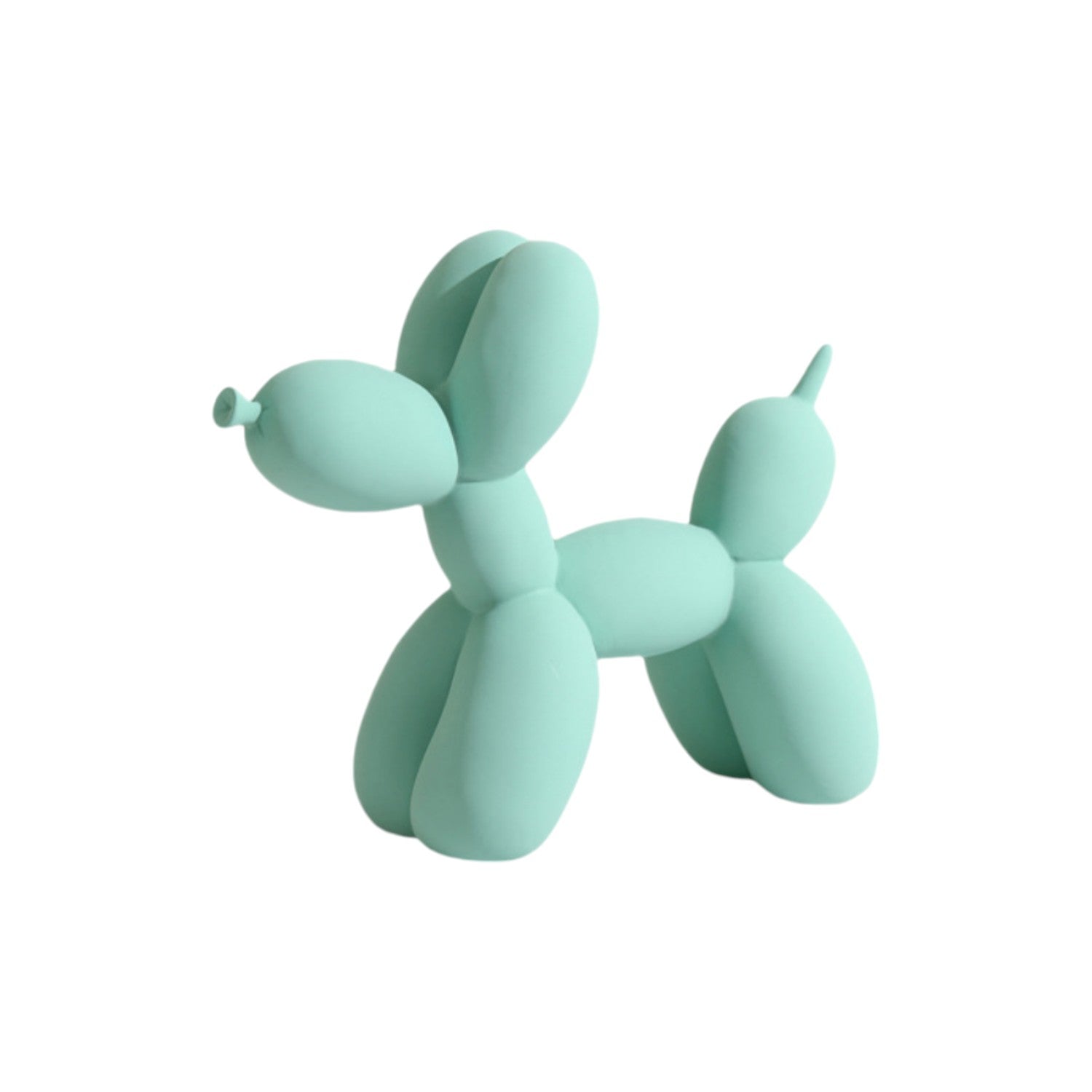 Balloon Dog Sculpture (Mint Green)