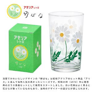 Japan Aderia - Showa Retro Glass Cup (Daisy)